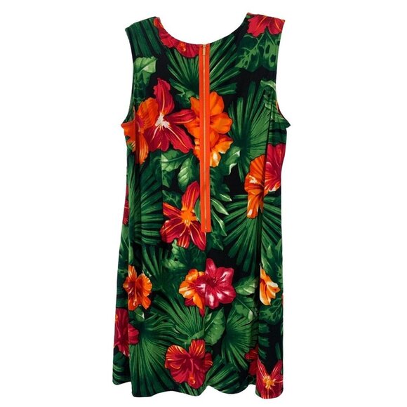 DressBarn Women's Rain Forrest Sleeveless Dress - Picture 2 of 6